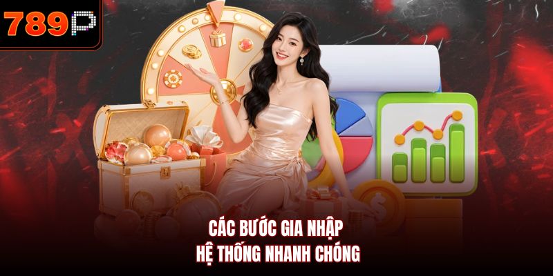 Các bước  gia nhập hệ thống nhanh chóng